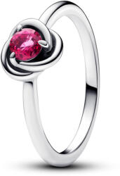 Pandora Pink örökkévalóság körök ezüst gyűrű