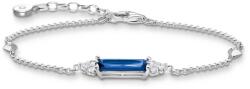 Thomas Sabo Ezüst karkötő hosszúkás kék kővel