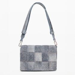 Desigual Yoko pu denim dortmund kék táska
