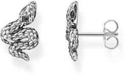Thomas Sabo Fekete szemű kígyó ezüst fülbevaló