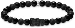 Thomas Sabo Obszidián gumis karkötő fekete Haribo gumi macival