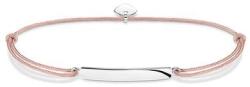 Thomas Sabo Drap textil karkötő gravírozható ezüst lappal