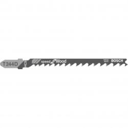 Bosch szúrófűrészlap T 244 D Speed fához, 100mm (5 db) (2608630058) (2608630058)