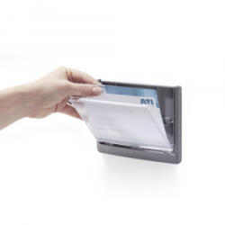 DURABLE Információs tábla 149x105, 5mm, fehér (486102) (486102)