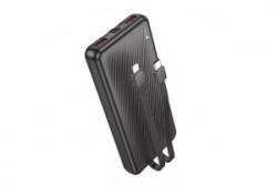 BOROFONE BJ57 Graceful 22.5W + PD20W Power bank 10000mAh fekete (PM036914) (PM036914)