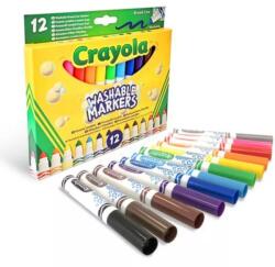 Crayola Crayola: Комплект от 12 миещи се маркера с тъпи върхове (58-8340)