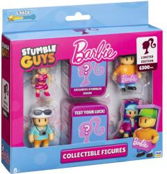BANDAI P. M. I. Stumble Guys X Barbie 6 Darabos Meglepetés Figura Csomag A Verzió