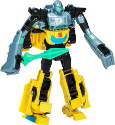 Hasbro Transformers Earthspark Cyber-Combiner Bumblebee és Mo Malto Akciófigura Készlet