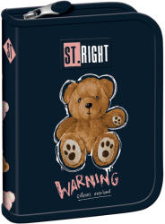 UNIPAP St. Right Teddy bear maci mintás kihajtható tolltartó PC03 20, 5x14x3, 5cm