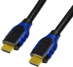 LogiLink HDMI-kábel, A/M-A/M, 4K/60 Hz, fekete/kék, 7, 5 m