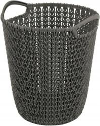 Keter Knit Papírkosár 7L /barna-szürke, Curver/keter, CRV230094 (3253923678017)