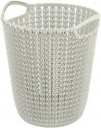 Keter Knit Papírkosár 7L /krémszínű, Curver/keter, CRV230093 (230093)