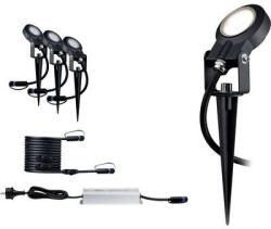 Paulmann Sting 93696 Világításrendszer, Plug & Shine LED-es kerti fényszóró kezdőkészlet 3 részes készlet LED 18 W Antracit (93696) (93696)