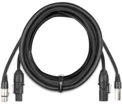 PD CONNEX CX13-5 DMX/FÉNY Jel&Táp Hosszabbító Kombikábel (XLR + PowerCon)