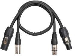 PD CONNEX CX13-0.50 DMX/FÉNY Jel&Táp Hosszabbító Kombikábel (XLR + PowerCon)