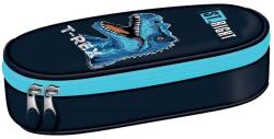 UNIPAP St. Right Blue T-Rex ovális tolltartó PC01 23x9, 5x6cm