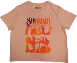 Slipknot The End, So Far Faces Grid Pink XL Дамски Риза (SKCT96LP04)