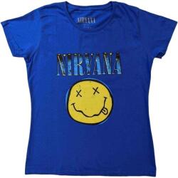 Nirvana Xerox Happy Face Blue M Риза (<![CDATA[NIRVTS14MBL02]]>)