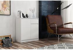 Meblohand Aston 2d1s komód fehér - sprintbutor