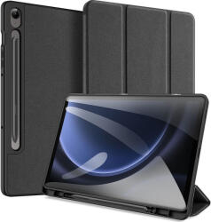 Dux Ducis Domo Samsung Tab S9 FE/S10 FE kihajtható tok pencil tartóval, fekete - phoner