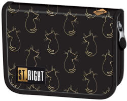 UNIPAP St. Right Golden Cats kihajtható tolltartó PC03 20, 5x14x3, 5 cm (683541)