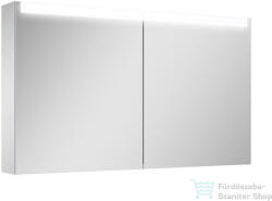 AREZZO design Tükrös szekrény 120 cm, 2 ajtó + TECHNOBOX+ LED PANEL, AR-168927 (AR-168927)
