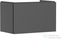 Hansgrohe XILESA E 78x47 cm-es 1 fiókos szekrény, matt palaszürke 54259760 (54259760)