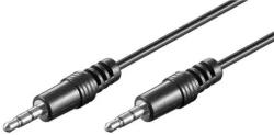 Goobay Cablu audio Jack Stereo 3.5mm - 3.5mm tata 2.5m (CABLE-404A-2.5)