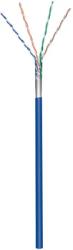 Goobay Cablu de retea F/UTP, cat5e Goobay, rola 100m, albastru (UTP-0008-100BE-GBAY)