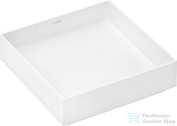 Hansgrohe XUNIVA EVO E 40x40 cm-es pultra ültethető mosdó Smartclean HygieneEffect bevonattal, fehér 63007450 (63007450)