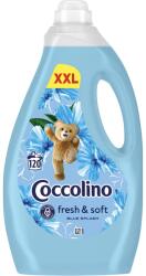 Coccolino Fresh and Soft Blue Splash öblítőkoncentrátum 120 mosás 3 L