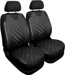 AUTO-DEKOR Huse auto universale din piele ecologică Perfect Line+ potrivite pentru NISSAN MAXIMA, negru, 2 buc
