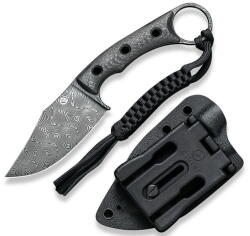 CIVIVI Midwatch C20059B-DS1 Black Carbon Fiber Damascus (C20059B-DS1)
