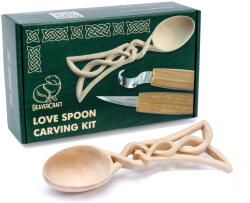 BeaverCraft DIY04 Celt Spoon faragó késkészlet (DIY04)