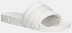 Tommy Hilfiger papucs HILFIGER POOLSIDE WITH WEBBING fehér, női, FW0FW08529 - fehér Női 41