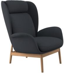 Flexlux Sötétkék kárpitozott FLEXLUX PADOVA lounge fotel (FX-10041000154003)