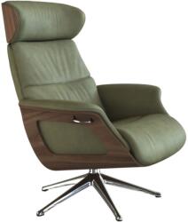 Flexlux Zöld bőr FLEXLUX CLEMENT MEDIUM III. lounge fotel (FX-280036000722101)