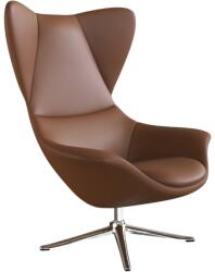 Flexlux Konyakbarna bőr FLEXLUX STILO II lounge fotel (FX-10035000732065)