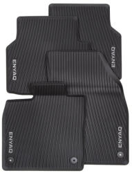 Skoda Skoda Enyaq iV 2021- (szürke felirat) Skoda méretpontos gumiszőnyeg szett (5LA061500_39754_aho)