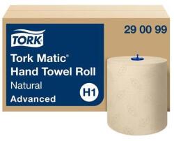 Tork Kéztörlő, tekercses, 2 rétegű, H1 rendszer, Advanced, TORK "Matic", natúr (KHH786)