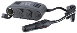CARMOTION Elosztó autós szivargyújtóhoz biztosítékkal (12V/10A) (58606_36268_aho)