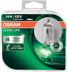 OSRAM Autóizzók H4, 12V, 60/55W, P43t, Ultra Life (2db) (64193ULT2-HCB_17673_aho)