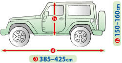 Kegel-Blazusiak Autóponyva Mobile Garage Wrangler M (5-4119-248-3020_36128_aho)