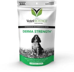 VetriScience Derma Strength, bőr és bunda támogatása, 70 db jutalomfalat
