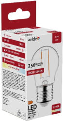 Avide Led Filament Mini Globe 2.5W E27 Ww 2700K (ABLFMG27WW-2.5W)
