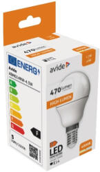 Avide LED gömb Mini G45 4.5W E14 természetes fehér 4000K (ABMG14NW-4.5W)