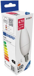Avide LED gyertya 4.5W E14 hideg fehér 6400K (ABC14CW-4.5W)