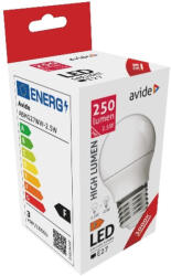 Avide Led Globe Mini G45 2.5W E27 Ww 3000K (ABMG27WW-2.5W)