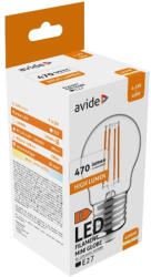 Avide LED Filament Mini gömb 4.5W E27 természetes fehér 4000K (ABLFMG27NW-4.5W)