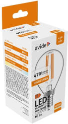 Avide LED Filament Mini gömb 4.5W E14 természetes fehér 4000K (ABLFMG14NW-4.5W)